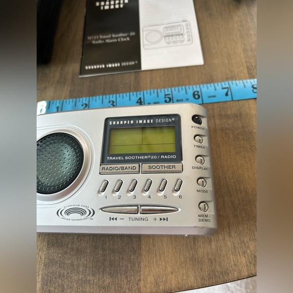 🔔The Sharper Image ȘI721 Travel Soother 20 Radio Alarm Clock🔔 - Picture 7 of 17
